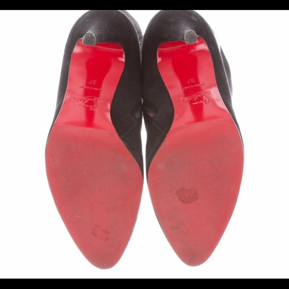 Christian Louboutin Authentic suede heels - Picture 5 of 7